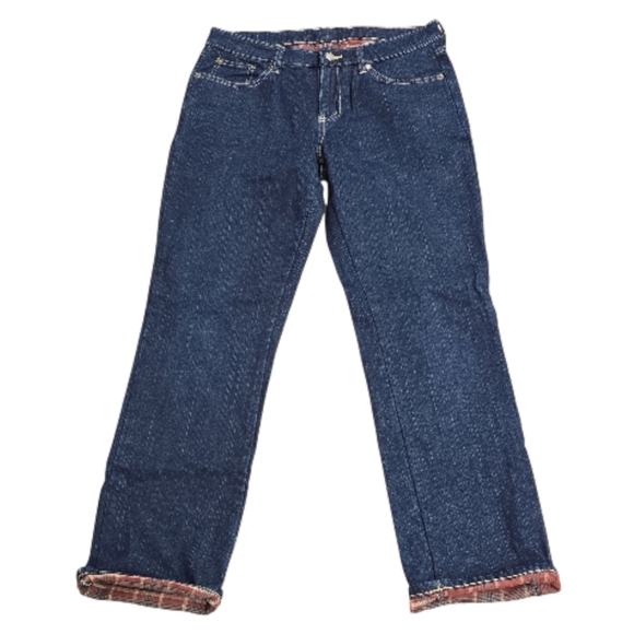 Dickies Denim - Dickies Women's Straight Leg Jeans - Dark Blue